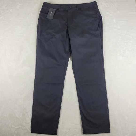Public Rec Dealmaker Pants Men's 35x32 Black Performance Stretch‎ Golf Chino NWT